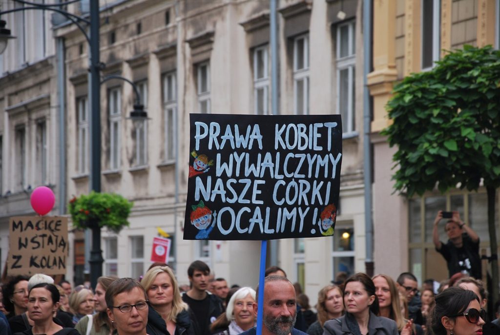 Protest CzarnyMarsz